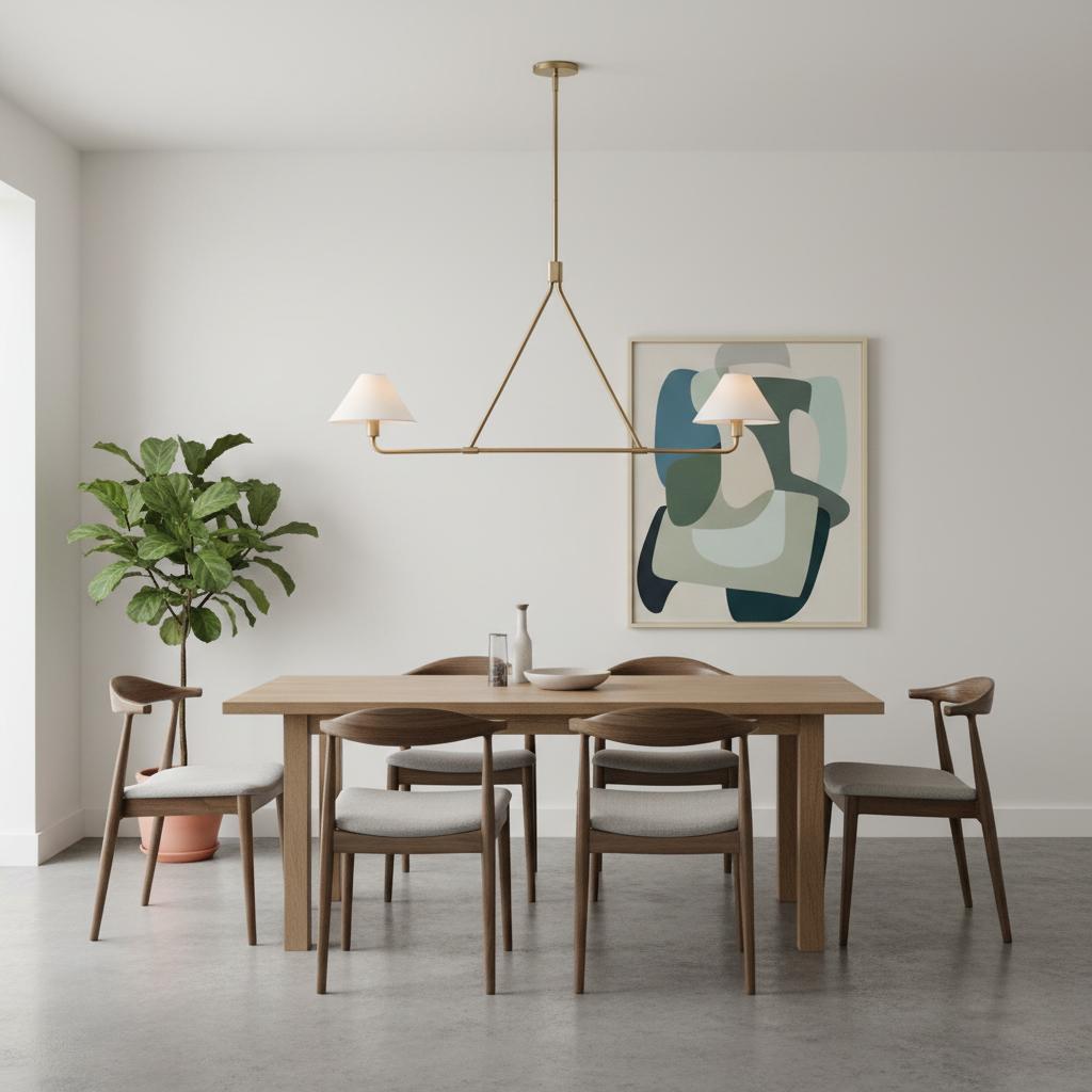 
Vector Brass Fabric Chandelier Dimmable Compatible