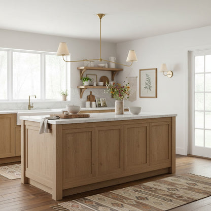 Fibura Pleated Shade Chandelier for Traditional Dining Rooms
