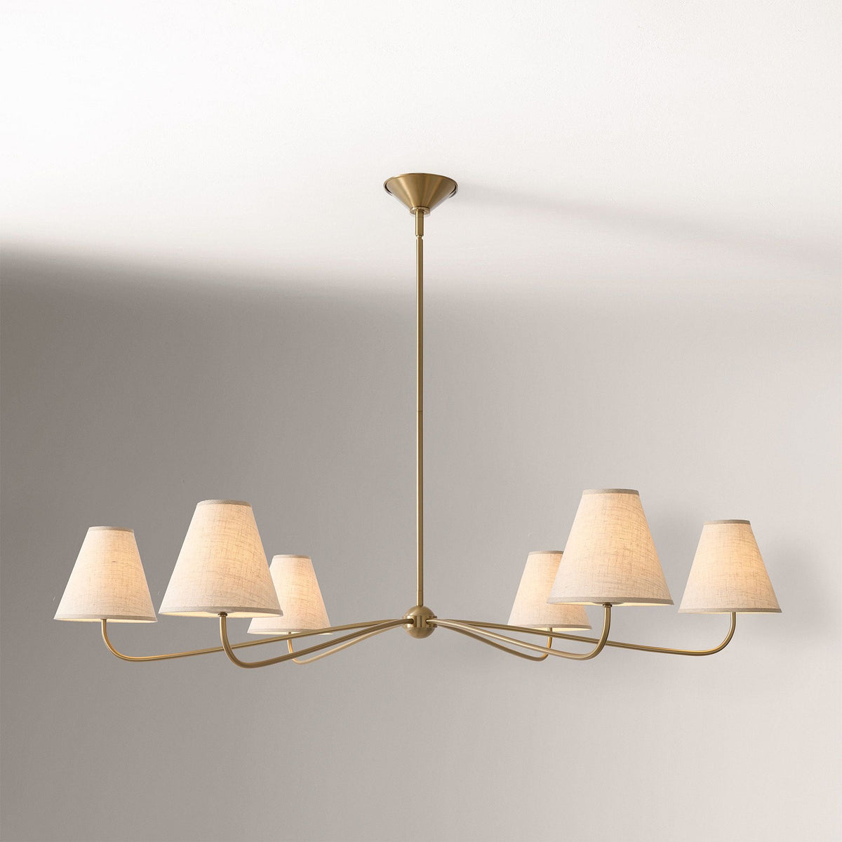 
Fibura Pleated Shade Chandelier for Traditional Dining Rooms