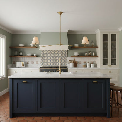 Fibura Pleated Shade Chandelier for Traditional Dining Rooms