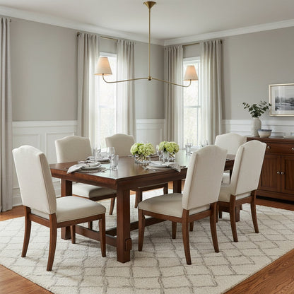 Fibura Pleated Shade Chandelier for Traditional Dining Rooms