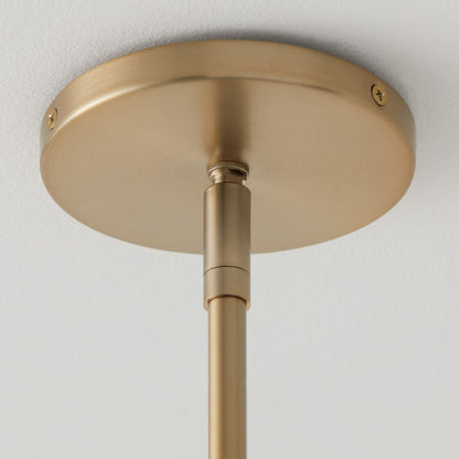 Vector Brass Fabric Chandelier Dimmable Compatible