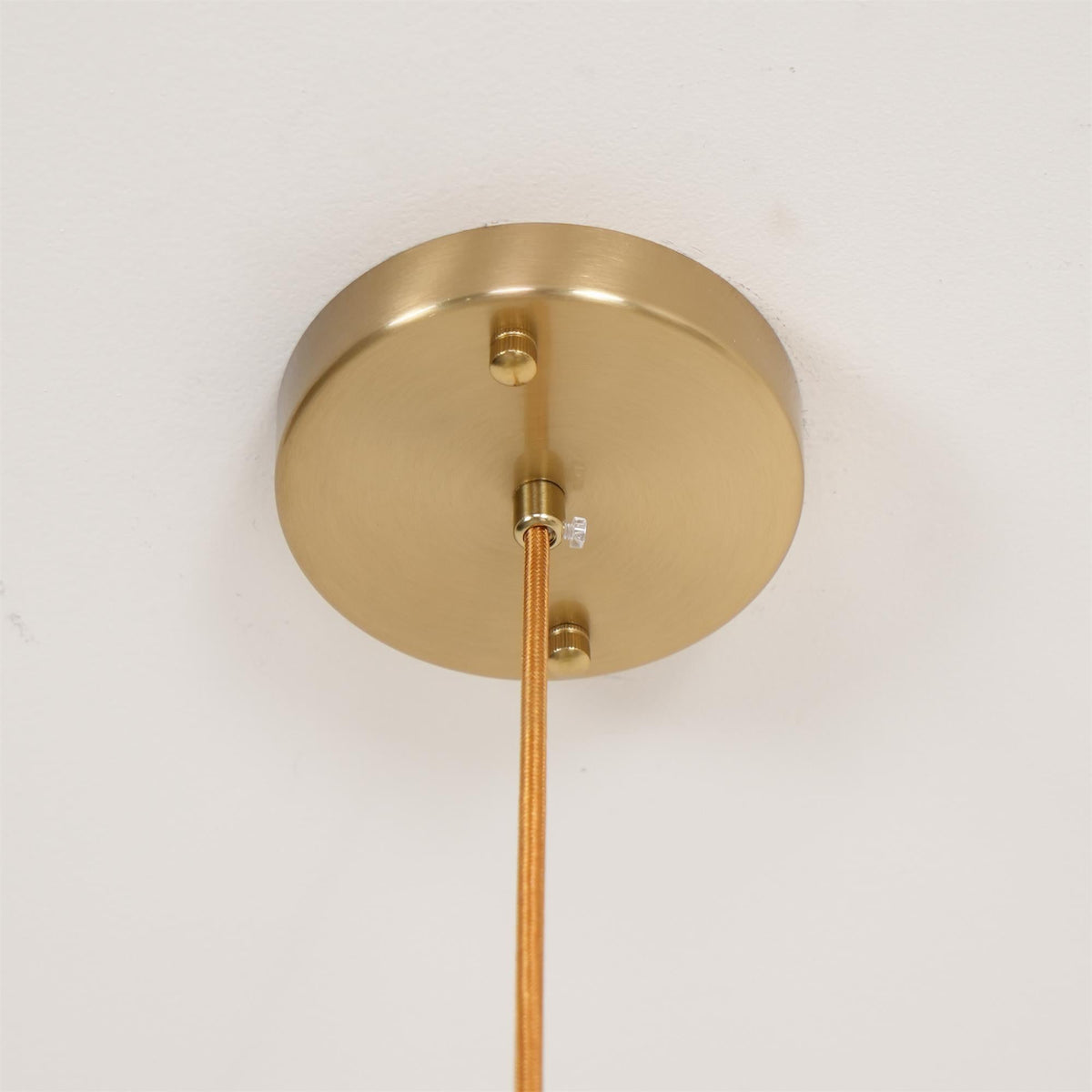 
Nova Persimmon Metal and Glass Chandelier with Brass Arms