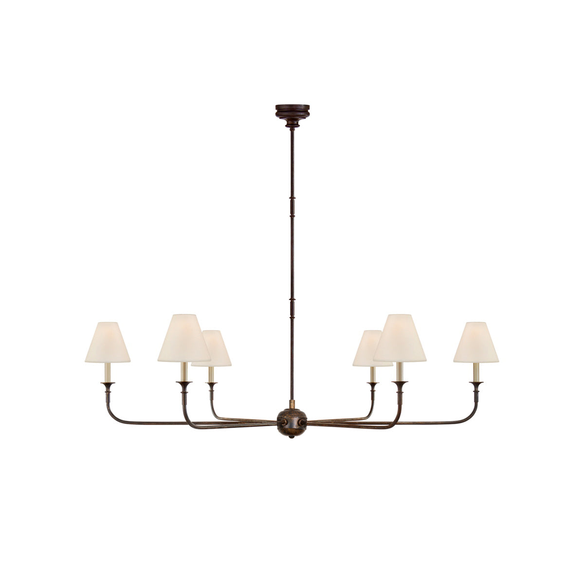 
Arthaila Vintage Industrial Grande Fabric Chandelier