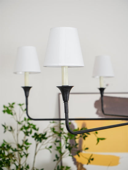 Arthaila Vintage Industrial Grande Fabric Chandelier