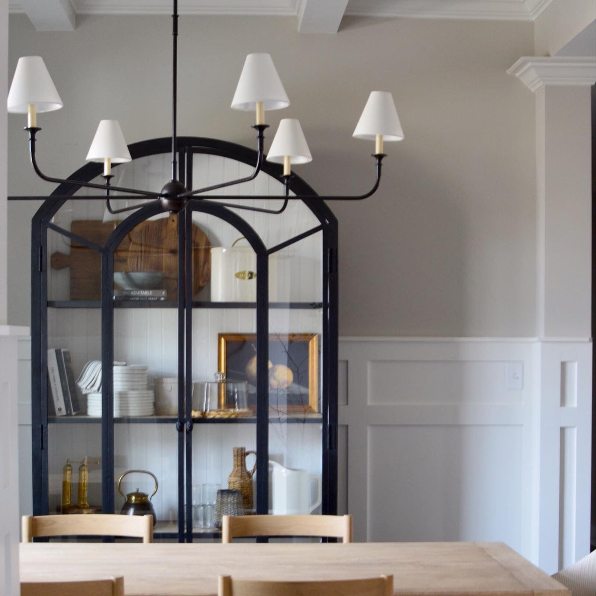 
Arthaila Vintage Industrial Grande Fabric Chandelier