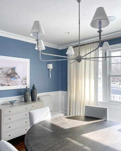 Arthaila Vintage Industrial Grande Fabric Chandelier