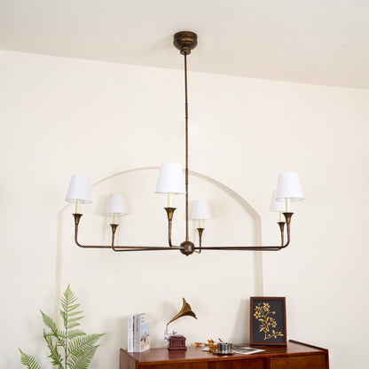 Arthaila Vintage Industrial Grande Fabric Chandelier