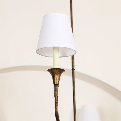 Arthaila Vintage Industrial Grande Fabric Chandelier