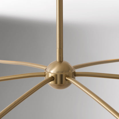 Fibura Pleated Shade Chandelier for Traditional Dining Rooms