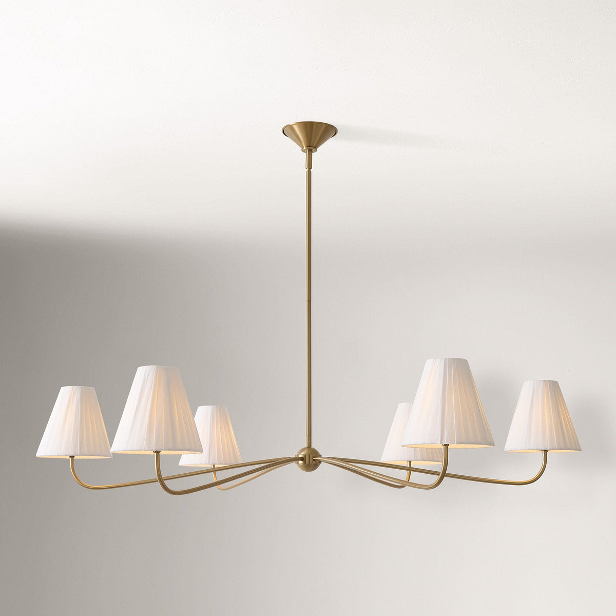 
Fibura Pleated Shade Chandelier for Traditional Dining Rooms
